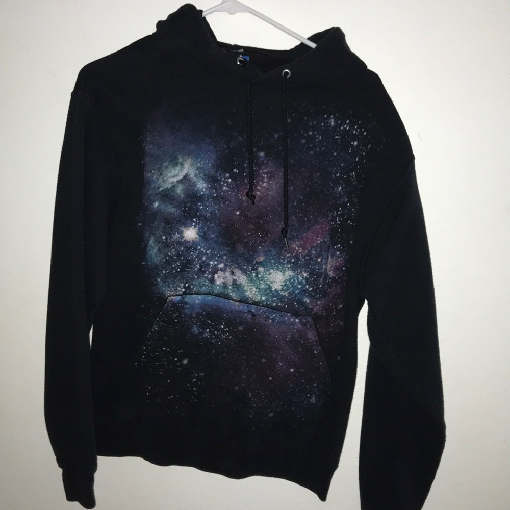 Galaxy n Black Hoodie